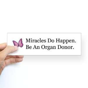  Organ Donation Awareness Family Bumper Sticker by 