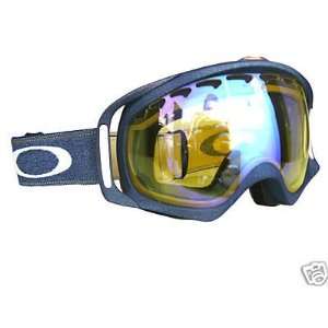 Oakley Denim Crowbar Snowboarding Goggle Sports 
