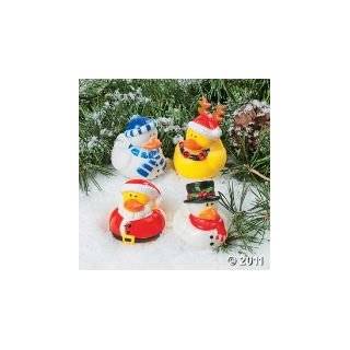   (12) Rubber Duckie Ducky Duck Christmas Nativity Scene Toys & Games