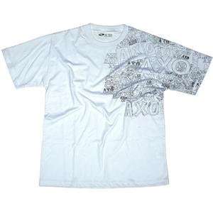  AXO Pattern T Shirt   Medium/White Automotive