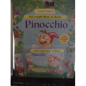  PINOCCHIO FULL LENGTH BOOK ON AUDIO CASSETTE NEW GOODTIMES 