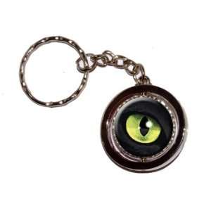  Cat Green Eye   New Keychain Ring Automotive