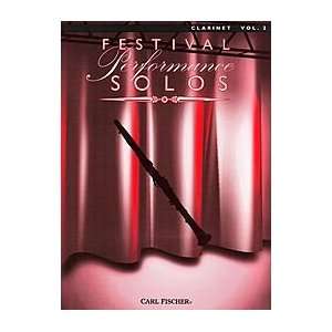   Festival Performance Solos   Volume 2 (Clarinet) Musical Instruments