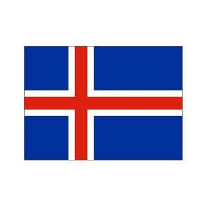  Iceland Flag 5ft x 8ft Nylon Patio, Lawn & Garden