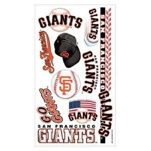  San Francisco Giants Tattoo Sheet **
