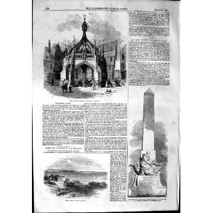  1853 POULTRY CROSS SALISBURY SEAHAM CHURCH PORTER