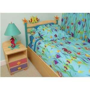 Room Magic   Tropical Seas Twin Comforter/Bed Skirt/Sham Set   RM02 TS 