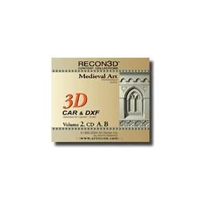  RECON3D Vol.2 Medieval Art, 3D Content Collection (CAR 