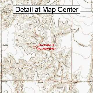   Map   Stockville SE, Nebraska (Folded/Waterproof)