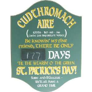  St. Patricks Day Countdown Sign 