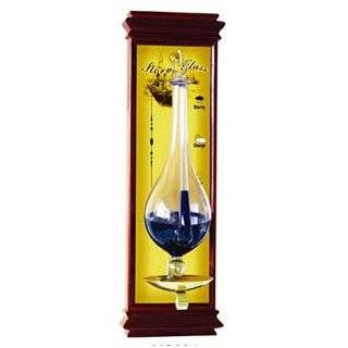   Weather WS YG634 Antique Storm Glass Barometer with Cherry Wood Frame