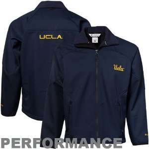 Columbia UCLA Bruins Navy Blue Goal Line Softshell Full Zip Jacket 