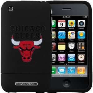  NBA Chicago Bulls Black Team Name & Logo iPhone 3G Hard 