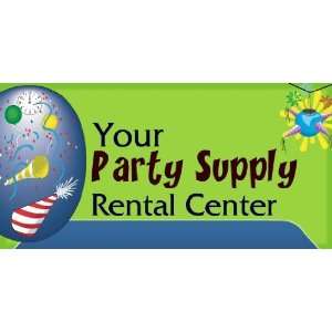    3x6 Vinyl Banner   Party Supply Rental Center 
