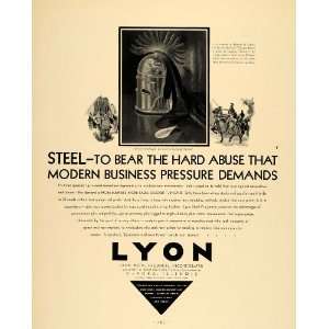  1930 Ad Lyon Metal Products Aurora Illinois Knight 