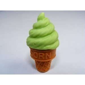  Green Ice Cream Cone Eraser Toys & Games