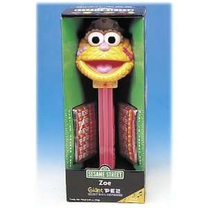  Pez Giant Sesame Street Zoe Musical Toys & Games