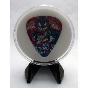 Marvel Universe Villain Venom Guitar Pick With Display Case & Easel 