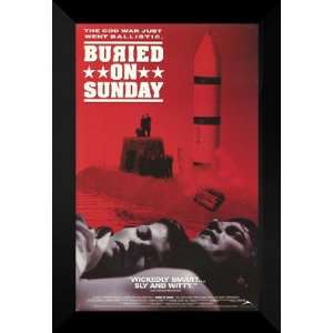 Buried on Sunday 27x40 FRAMED Movie Poster   Style A 