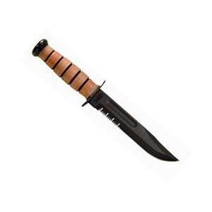  Kabar USMC Fighting/Utility Serrated Knife 7 Inch Blade 