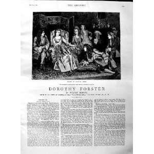 1884 ILLUSTRATION STORY DOROTHY FORSTER LADIES MAN 