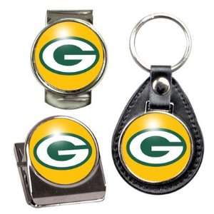   Bay Packers Key Chain, Money Clip and Magnet Clip