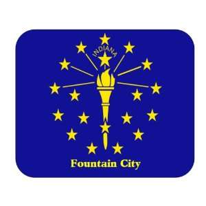  US State Flag   Fountain City, Indiana (IN) Mouse Pad 