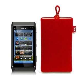  Genuine MOFI Fashion Pouch for Nokia N8   RED Electronics