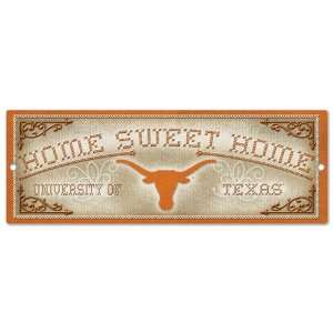  Texas Longhorns Sign   Wood Home Style