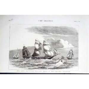  Navy Old Style Training Brigs Channel Squadron 1876
