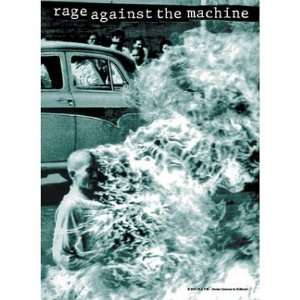  Burning Monk Rage Against the Machine Poster PICTURE