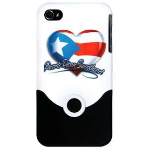   Case White Puerto Rican Sweetheart Puerto Rico Flag 