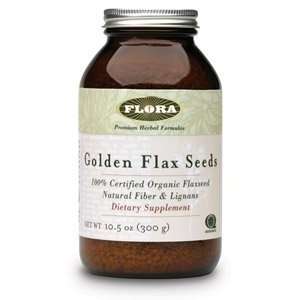  Golden Flax Seeds by Flora 10.5 Ounces Health & Personal 