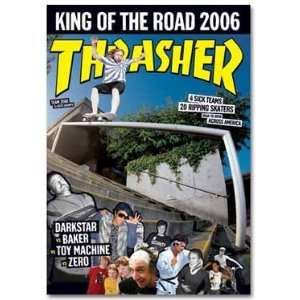  Thrasher King of The Road 2006 Skateboard DVD Sports 