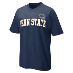  Penn State Nittany Lions Adult Straight Icon T Shirt Navy 