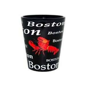  Boston Shot Glass   Lobster, Boston Shot Glasses, Boston 