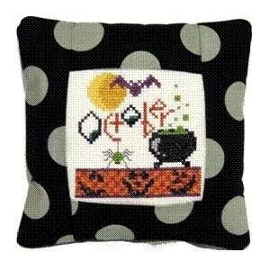  October 2011 Small Pillow Kit   Cross Stitch Kit Arts 
