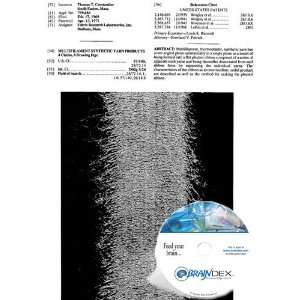   Patent CD for MULTIFILAMENT SYNTHETIC YARN PRODUCTS 