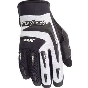    Cortech DX 2 Womens Motorcycle Gloves Black/White LRG Automotive