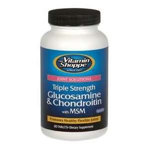   Glucosamine Chondroitin W/ Msm 3x, 120 tablets