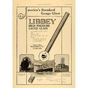   Pressure Gauge Glass Toledo Ohio   Original Print Ad