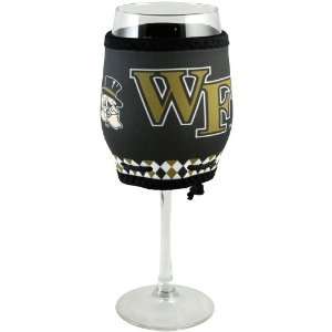  NCAA Wake Forest Demon Deacons Black Team Woozie With Wine 