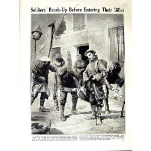    1917 WORLD WAR BRITISH SOLDIERS BILLET SOMME FRANCE