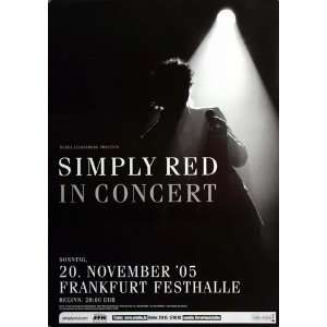  Simply Red   A Starry Night 2005   CONCERT   POSTER from 