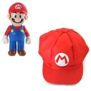  Mario Bro Red Baseball Cap Mario Hat Toys & Games