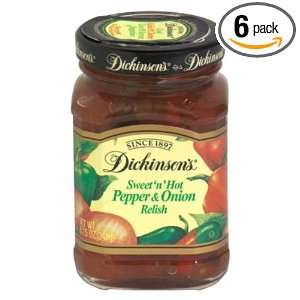 Dickinsons Relish, Pepper Onion Grocery & Gourmet Food