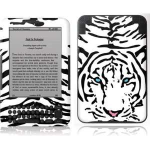  White Tiger skin for  Kindle 3  Players 