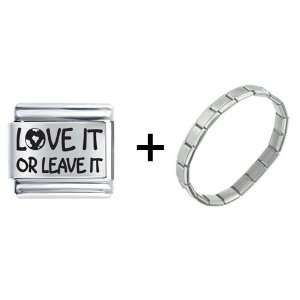  Love Earth Or Leave Italian Charm Pugster Jewelry
