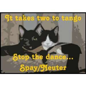  It takes two to tango Stamp