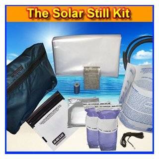 Aquamate Solar Still Emergency Water Purification Inflatable Kit 